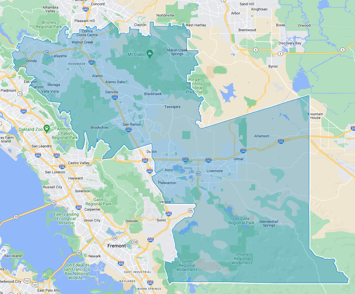 District 16 -- map