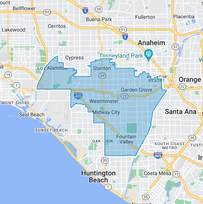 District 70 -- map